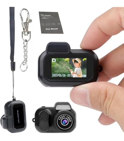 Amazon.com : Galatee Keychain Camera, 1080P mini Pixel, Micro mini